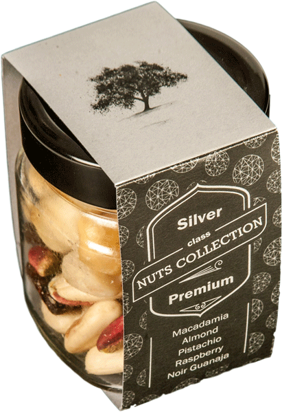 Premium Μείγμα Ξηρών Καρπών Ασήμι